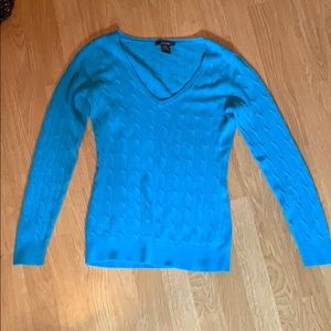 Bright turquoise small sweater
